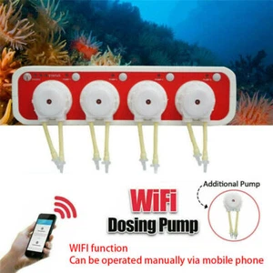 Jebao Auto Dosing Pump WiFi DOSER3.4 Aquarium Remote Control Programmable Marine - Picture 1 of 12