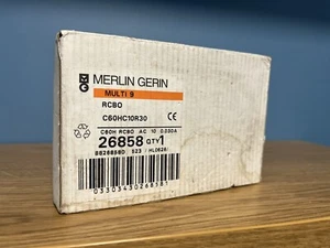 Merlin Gerin 10amp Rcbo multi 9 C10 C60HC10R30 26858 30mA New!! - Picture 1 of 8
