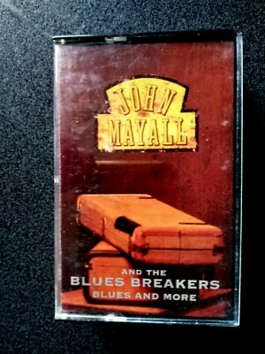 JOHN MAYALL AND THE BLUES BREAKERS BLUES AND MORE DOUBLE CASSETTE TAPE  - Image 1 of 3