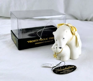 DEPARTMENT 56 Snowbabies 1998 Frosty Frolic Friends Ornament - Polar Bears - Picture 1 of 8