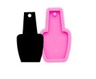 Nail Polish Bottle Mold Resin Craft Silicone Mold DIY Jewelry Making Mold 1pc Se