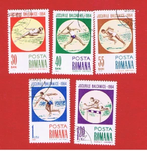 Romania #1654-1658 VF used Games short set Free S/H - Picture 1 of 1