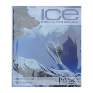 50 Fogli ICE A4 300gsm Doppio Lato Opaco - Foto 1 di 1