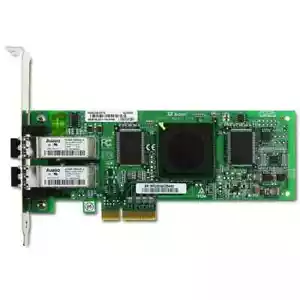 QLOGIC QLA2462-CK 4GBPS PCI-X DUAL FC FIBRE CHANNEL HOST BUS ADAPTOR CARD - Picture 1 of 5