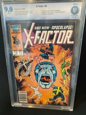 X-Factor 6  (1986) CBCS 9.0 !!!!!  1ST APPEARANCE APOCALYPSE!!!  NEWSTAND COPY!!