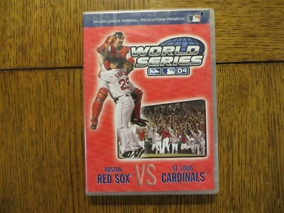 2004 World Series: Boston Red Sox vs. St. Louis Cardinals - DVD VERY GOOD!! - Image 1 of 3