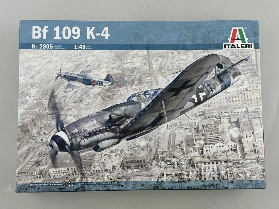 Italeri Messerschmitt Bf 109 K-4 1:48 2805 Modeling - Image 1 of 1