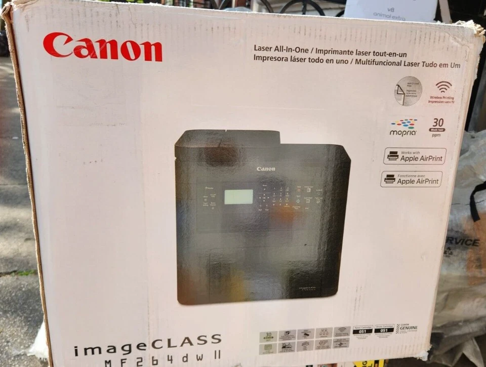 Canon imageCLASS MF264dw II Wireless Black-and-White All-In-One Laser New - Image 1 of 1