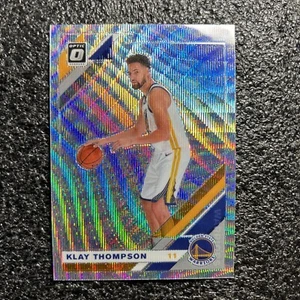 2019-20 Donruss Optic Basketball Fanatics Prizm #18 Klay Thompson Warriors - Picture 1 of 2