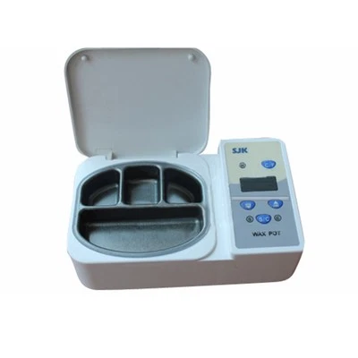 Calentador de cera portátil de 4 pozos para laboratorio dental olla de inmersión de cera calentador analógico pantalla LED - Imagen 1 de 4