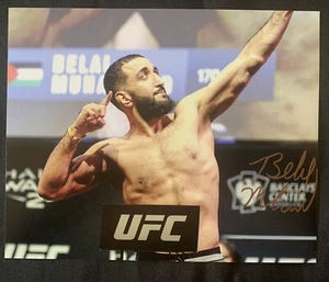 BELAL MUHAMMAD Autographed UFC CHAMPION 8x10 Photo ~Khabib Conor Mcgregor~ - Picture 1 of 2
