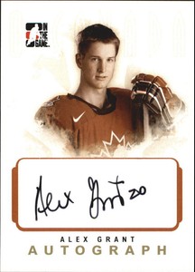 2007-08 (HKY) ITG O Canada Autographs #AAG Alex Grant