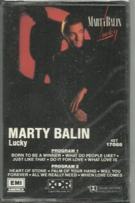 Marty Balin Lucky (Cassette, 1983 EMI) New And Sealed - Image 1 of 3