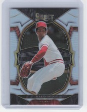 2023 Panini Select #96 Mario Soto Silver Prizm