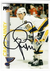 Craig Janney Signed 1992/93 Pro Set Card #157 - Picture 1 of 1