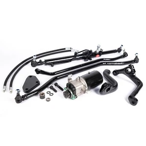 Hydromechanische Lenkhilfe Servo Nachrüstsatz f. MF 155-158 32mm Achsschenkel - Bild 1 von 4