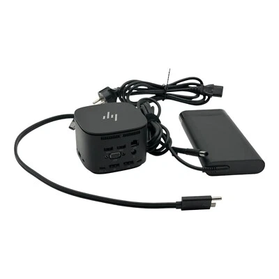 HP Thunderbolt Dock G2, HSN-IX01 USB-C Docking Station inklusive 230W Netzteil - Bild 1 von 4