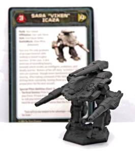 Battletech Catalyst Labs Stone Rhino Mech - Primed - Picture 1 of 1