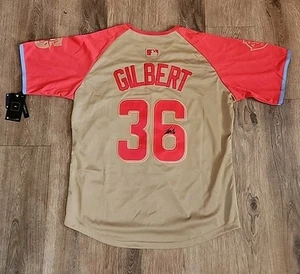 Camiseta deportiva firmada por Logan Gilbert autografiada 2024 All Star Game Mariners prueba - Imagen 1 de 12