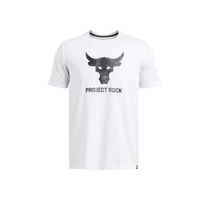 NEW Under Armour x Project Rock Men's XL Payoff Bull White T-Shirt 1383191-100 - Picture 1 of 4