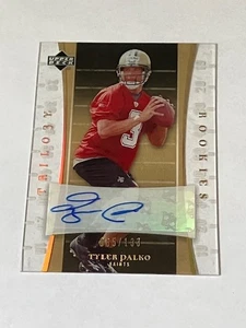 Tyler Palko Auto RC 2007 Upper Deck Trilogy #D /133 SAINTS - Bild 1 von 2