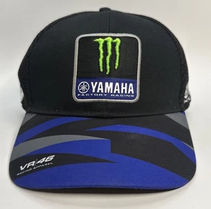 Yamaha Factory Racing VR46 Monster Energy Men's Snapback Hat - Picture 1 of 8