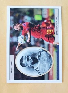 2023 Futera Unique Heritage Gold /35 Dani Carvajal #HG070 Immobile Back Error SP - Picture 1 of 4