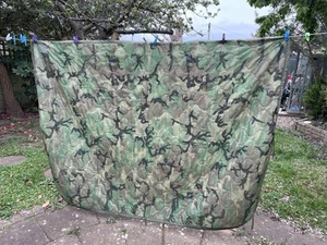 US Army Genuine Issue Poncho Liner, Woobie, Woodland - RARE - Used G1/2 - Picture 1 of 4