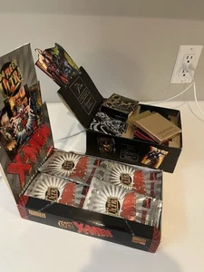 1994 Flair Marvel Annual AND Fleer Ultra X-Men Complete EMPTY BOX EMPTY PACKS - Picture 1 of 8