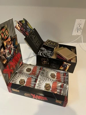 1994 Flair Marvel Annual AND Fleer Ultra X-Men Complete EMPTY BOX EMPTY PACKS - Image 1 of 4