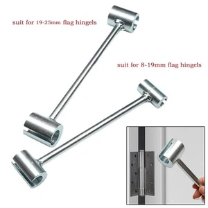 Llave de bisagra de puerta construcción robusta operación fácil de usar acero de alta calidad - Imagen 1 de 39