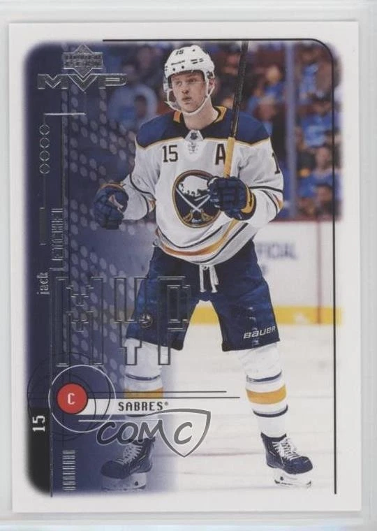 2018 Upper Deck MVP 1998-99 20th Anniversary Tribute Silver Script Jack Eichel - Image 1 of 2
