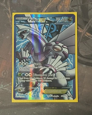 Pokémon Palkia EX TCG Full Art Holo Ultra Rare Card 100/101 Plasma Blast LP/NM - Image 1 of 4