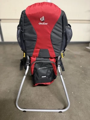 Deuter Kid Comfort 1 Child Carrier Backpack - Titan/granite - Image 1 of 4