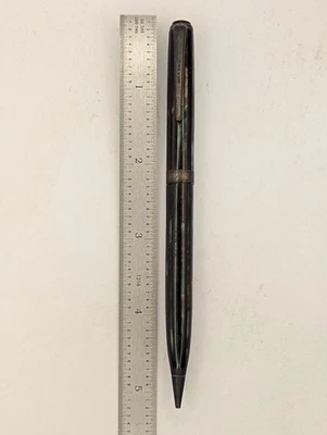 Parker Duofold Striped Green and Brown Pencil - Image 1 of 4