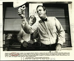 1984 Pressefoto Modern Maturity's Rob Wood and Ian Ledgerwood Fotos ansehen. - Bild 1 von 2