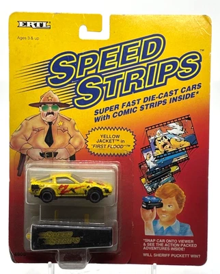Chaqueta amarilla ERTL Toys Speed Strips No. 4808 escala 1:64 Foto 1 de 3