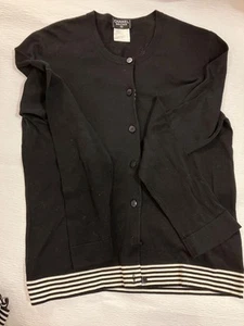 Authentic Chanel 98 Cardigan Ensemble Size 44 good condition R3198 - Picture 1 of 24