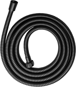 100-Inch Matte Black Shower Hose Premium Stainless Steel Handheld Showerhead New - Picture 1 of 11
