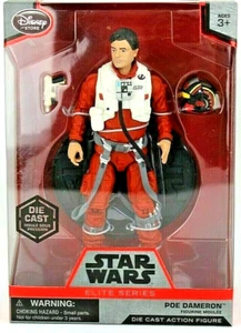 POE DAMERON Action Figure STAR WARS Elite Series Disney Store Exclusive Die-Cast - Picture 1 of 11