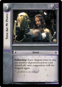 LOTR TCG BoHD Battle of Helm's Deep These Are My People 5R41 - Picture 1 of 1
