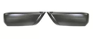 Fit For 1997-2001 Jeep Cherokee Rear Bumper End Cap Spoiler Textured Black 2pcs - Foto 1 di 5