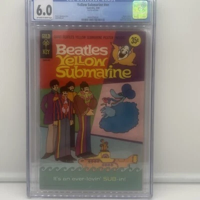 Yellow Submarine #nn   (Beatles)  CGC 6.0 Missing Poster 1969 Insured Shipping - Image 1 of 4