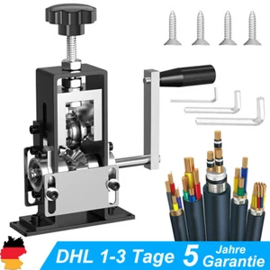 Manuelle Kabelschälmaschine Abisolierwerkzeug Abisolierer Durchmesser 1-20mm - Bild 1 von 21