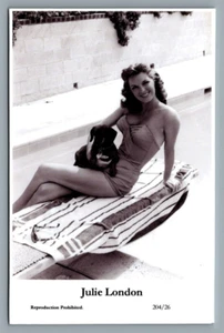 Julie London (C) Swiftsure 2 Postcards year 2000 modern print 204/26 & 204/27 - Picture 1 of 3