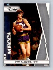 2010-11 Panini Prestige Basketball # 146 Pete Maravich HALL OF FAME C424