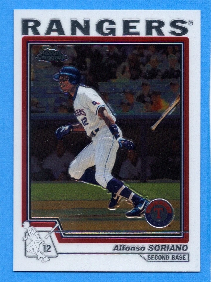 2004 Topps Chrome #350 Alfonso Soriano Rangers - Image 1 of 1