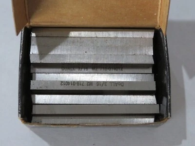 24 pcs DOALL 3/16" Square M-2 Ground Tool Bits Toolbits Molybdenum AISI Ground - Image 1 of 3