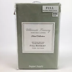 Ultimate Luxury Fine Bed Linens Hotel Collection Full Bedskirt 15" Drop Length - Picture 1 of 8