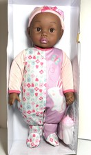 Growing Up With Little Darlings Cuddle Baby Talk Snore Etc African American Doll